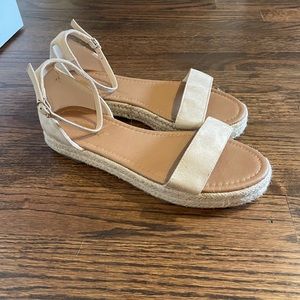Nude Espadrille Sandals